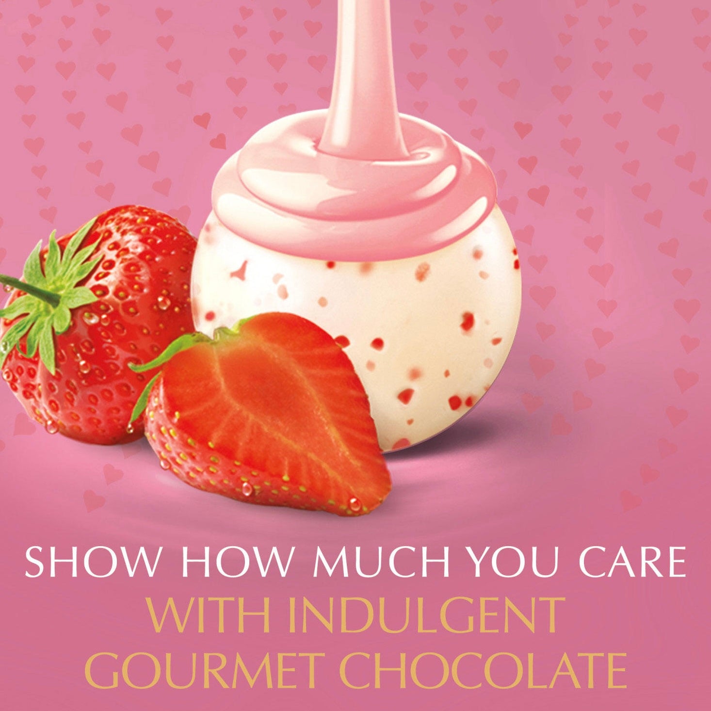 LINDOR LIMITED Edition Strawberries And Cream White Chocolate Truffles Irresistibly Smooth 19oz / 540g