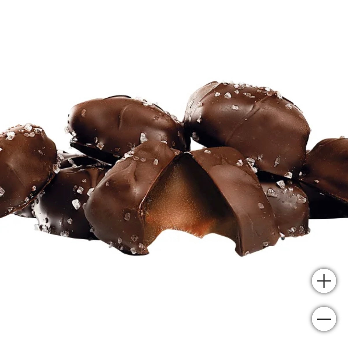 Sanders Sea Salt Caramels Milk Chocolate Clusters Small Batch Wonders 36 OZ / 1.02 Kg