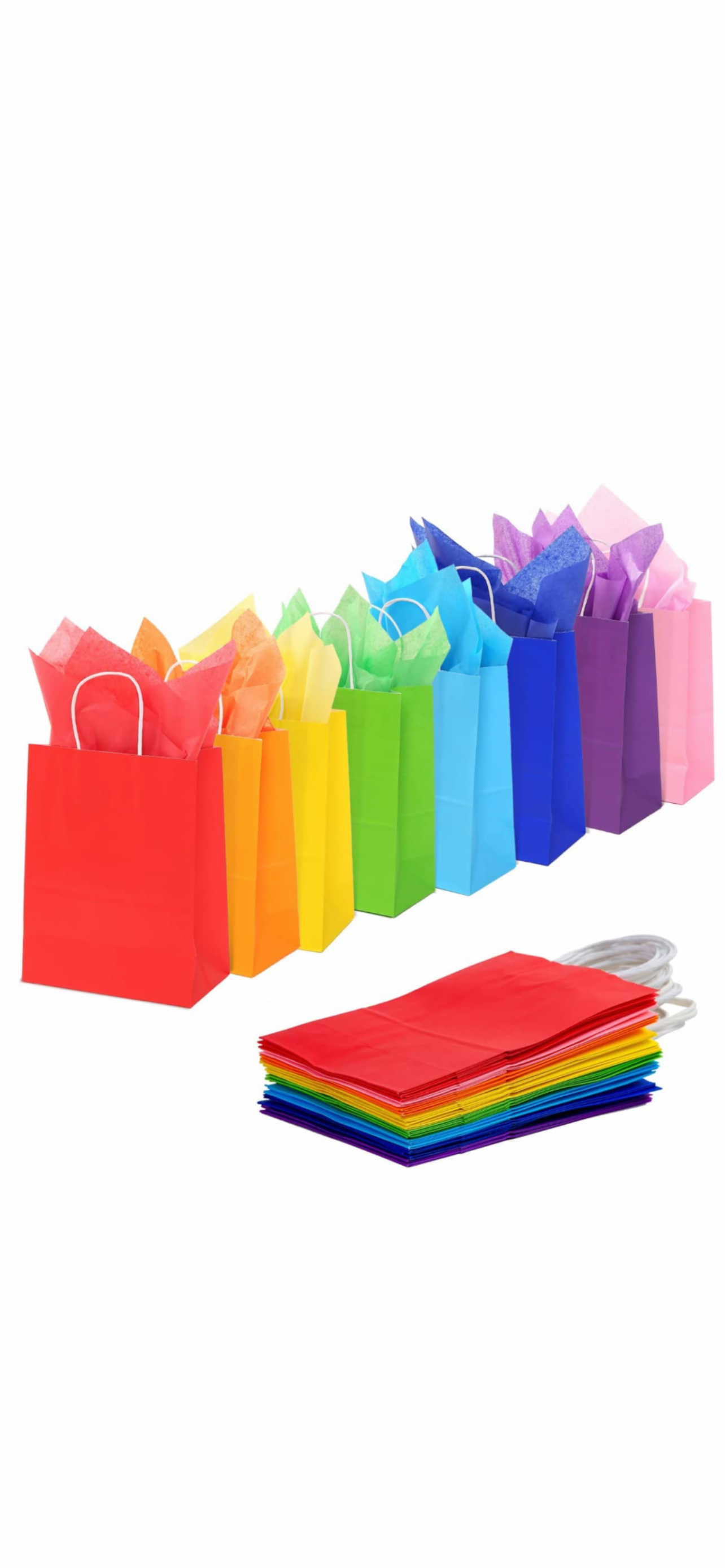 GIFT BAG Premium Paper w/t Color Tissue Gift Paper