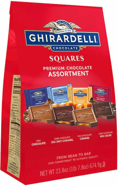 GHIRARDELLI Squares Premium Chocolate Assortment 23.8oz / 674.9g