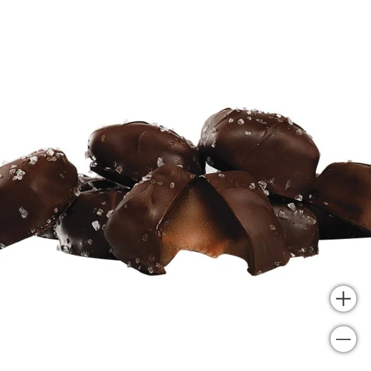 Sanders Sea Salt Caramels Dark Chocolate Small Batch Wonders 36 OZ / 2 lbs 4 OZ / 1.02 kg